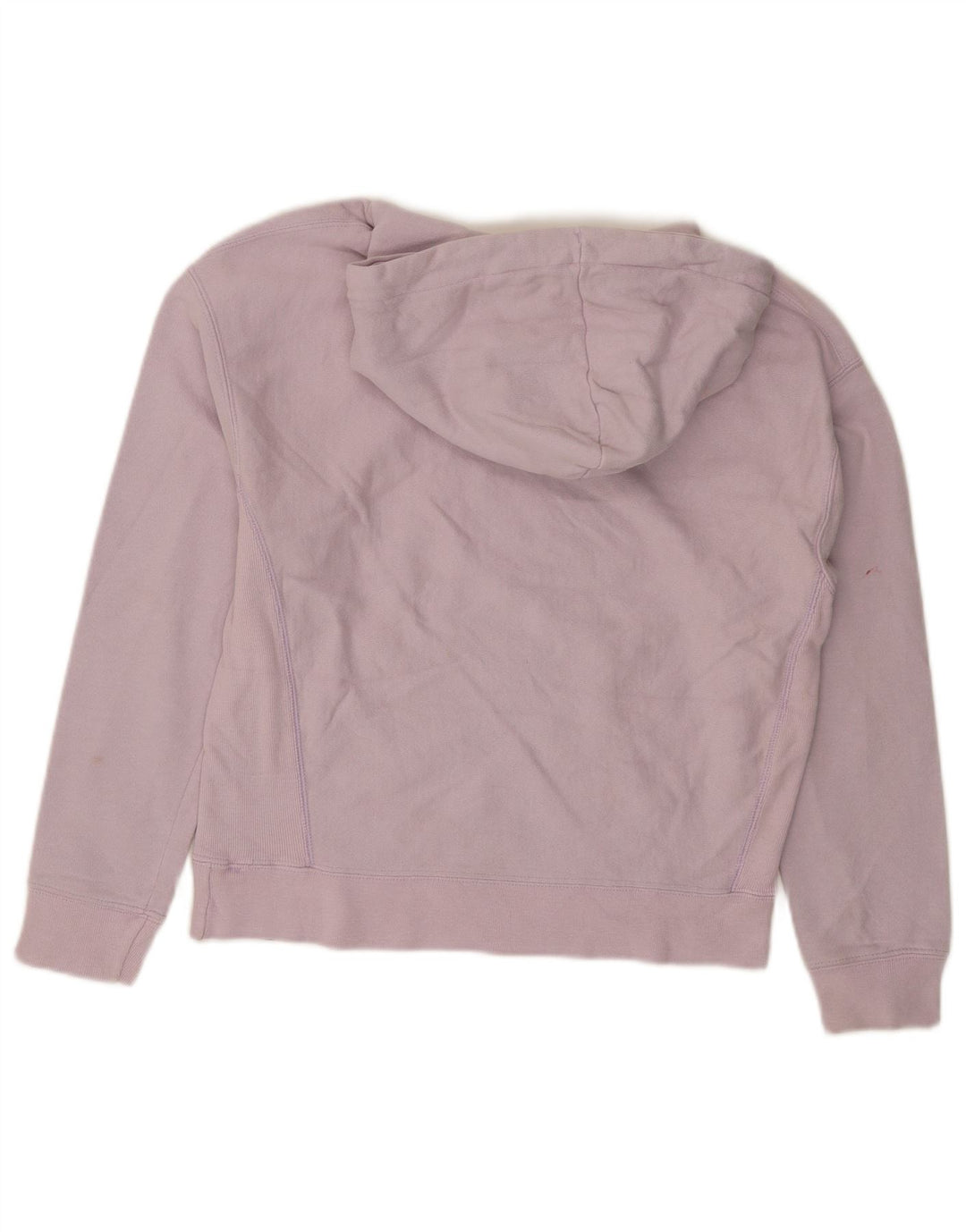 CHAMPION Damen Kapuzenpullover UK 14 Medium Lila Baumwolle