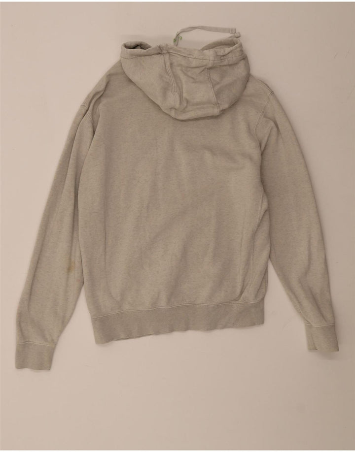 Nike Herren-Kapuzenpullover mit Grafik, Größe S, graue Baumwolle