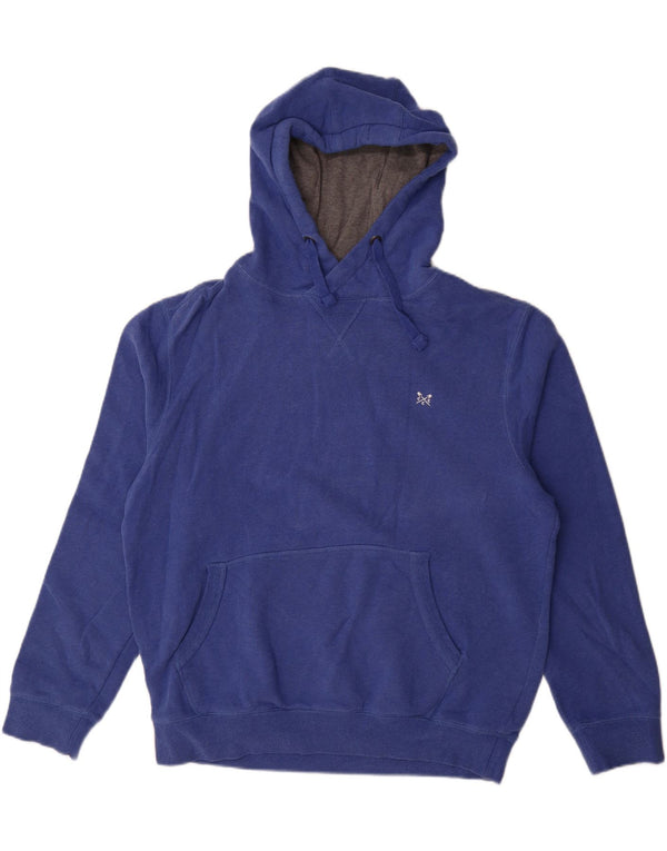 Crew Clothing Herren Kapuzenpullover XL Blau Baumwolle