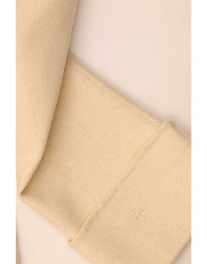 Vintage Damen Mantel UK 10 Small Beige