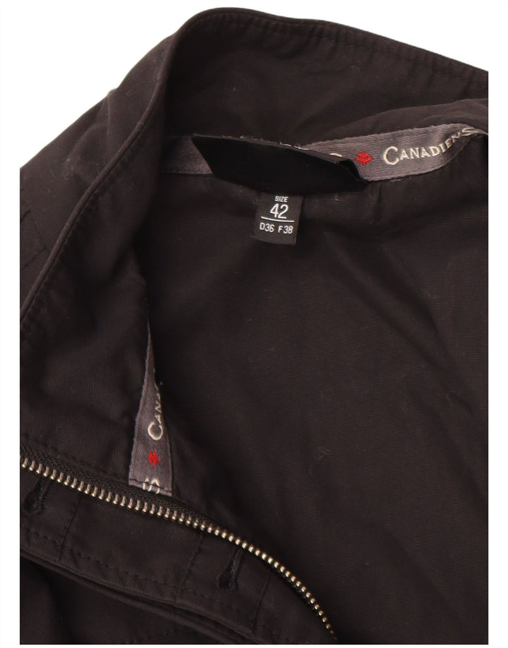 Canadiens Damen Utility Jacke IT 42 Mittelschwarze Baumwolle