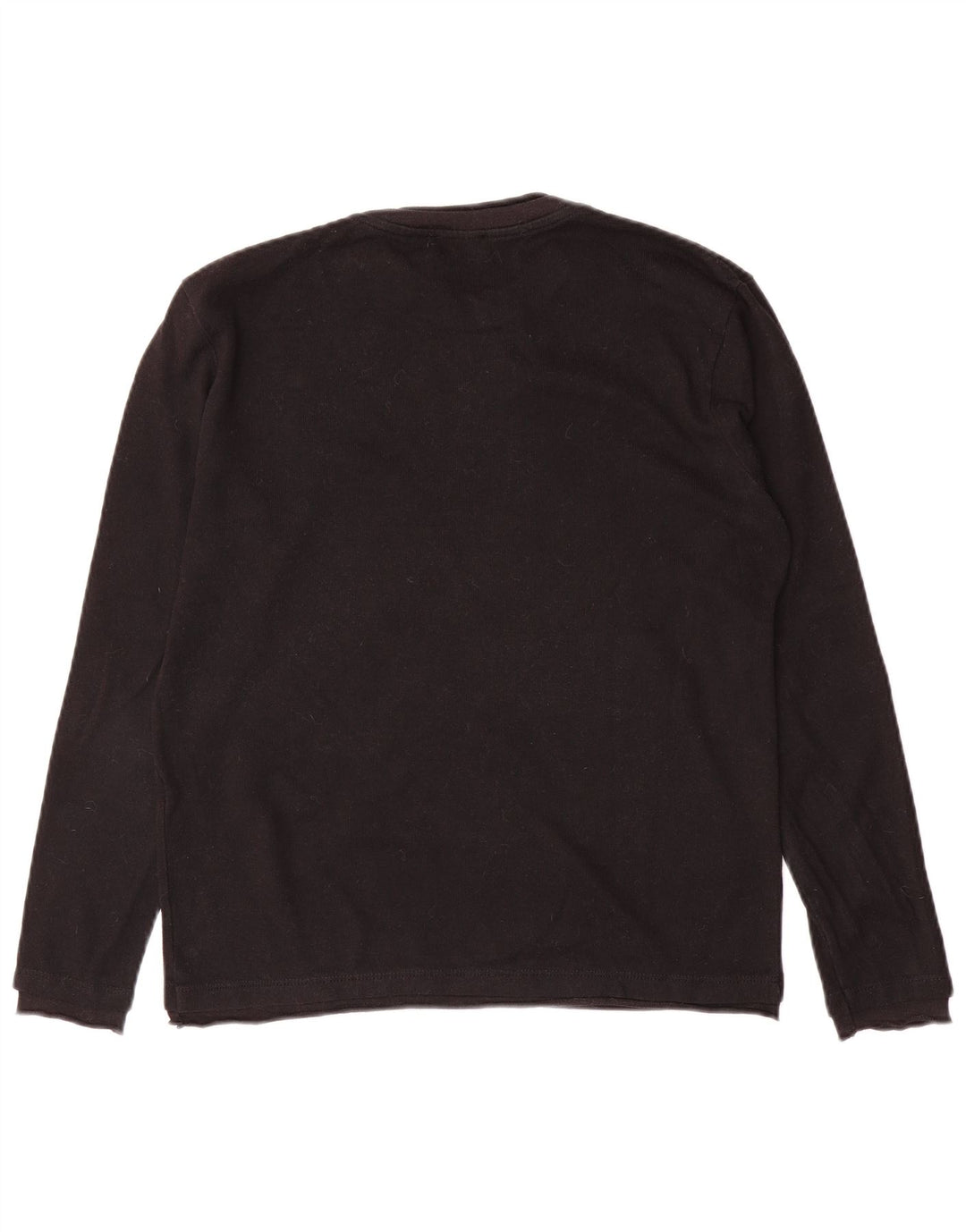 Zara Herren-Pullover mit Rundhalsausschnitt, Mittelschwarz