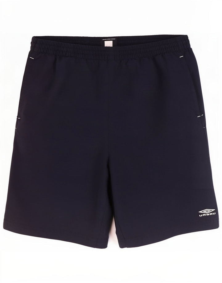 Umbro Herren-Badeshorts, groß, marineblau, Polyester