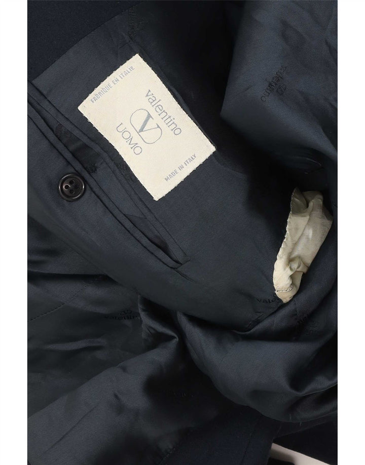 Valentino Herren-Blazer mit 2 Knöpfen, Gr. 40, Marineblau