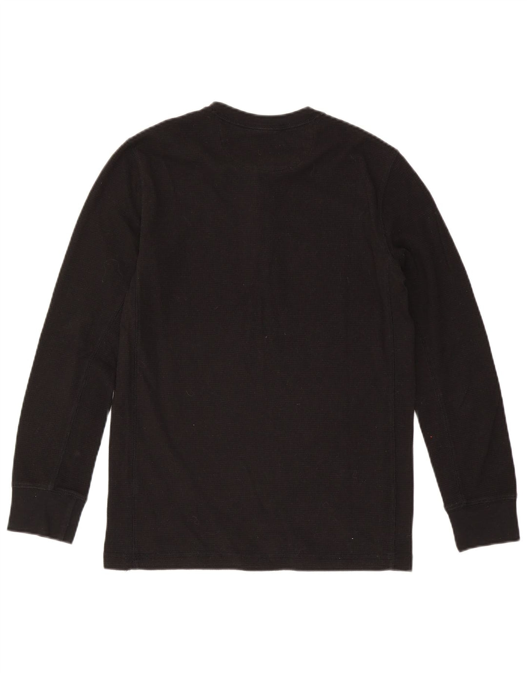 American Eagle Herren-Top, langärmelig, XS, schwarze Baumwolle