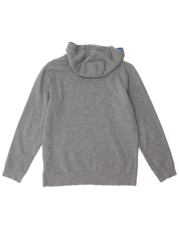 Adidas Jungen Kapuzenpullover, 13–14 Jahre, grau gefleckte Baumwolle