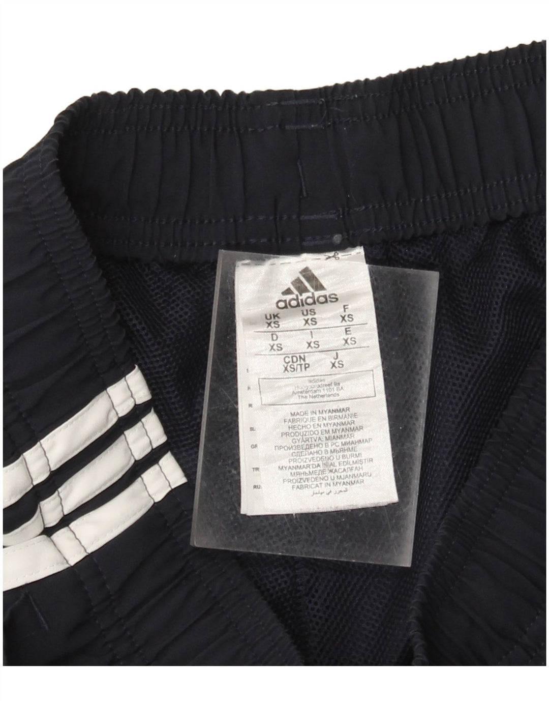 ADIDAS Herren Sportshorts XS Marineblau Polyester