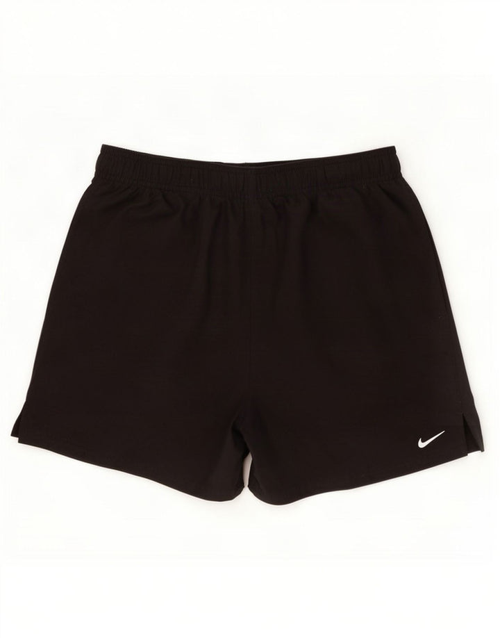 Nike Herren Sportshorts Medium Schwarz Polyester