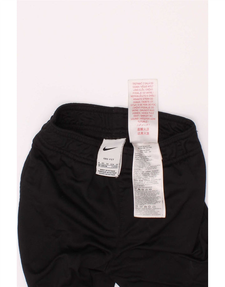 Nike Dri Fit Trainingshose für Jungen, 3–4 Jahre, XS, schwarzes Polyester