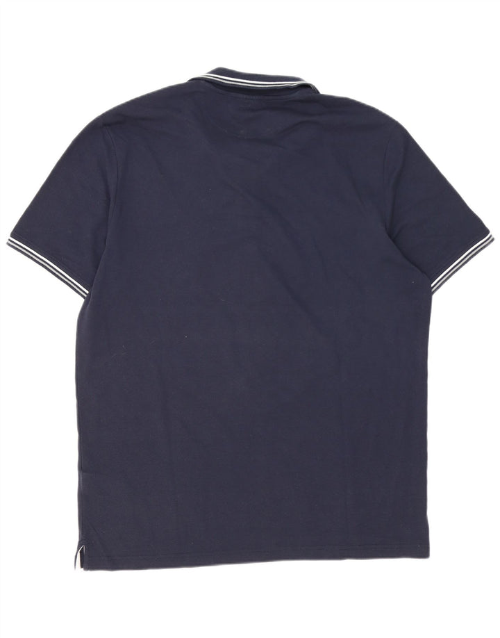 Champion Herren Poloshirt 3XL Marineblau Baumwolle