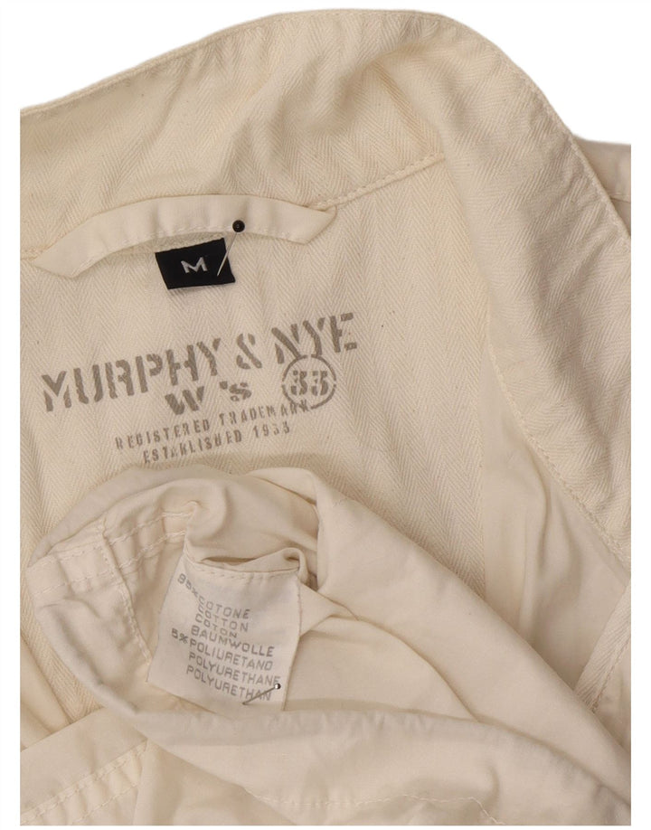 Murphy & Nye Damen Weste UK 14 Mittelweiße Baumwolle