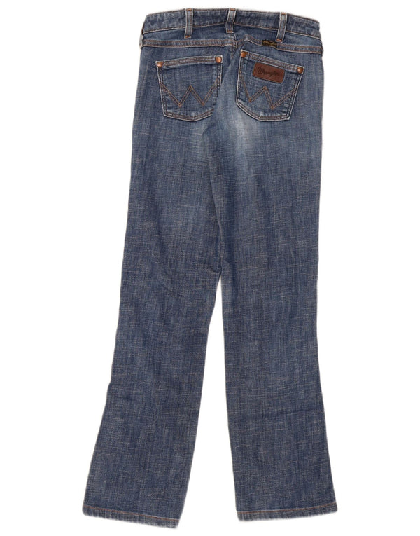 Wrangler Womens Eve Bootcut Jeans W26 L29 Blaue Baumwolle