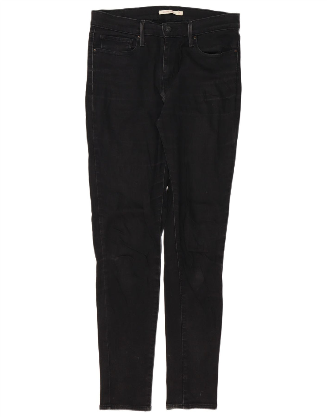 Levi's Slim Fit Skinny-Jeans für Damen, W31, L32, Schwarz, Baumwolle