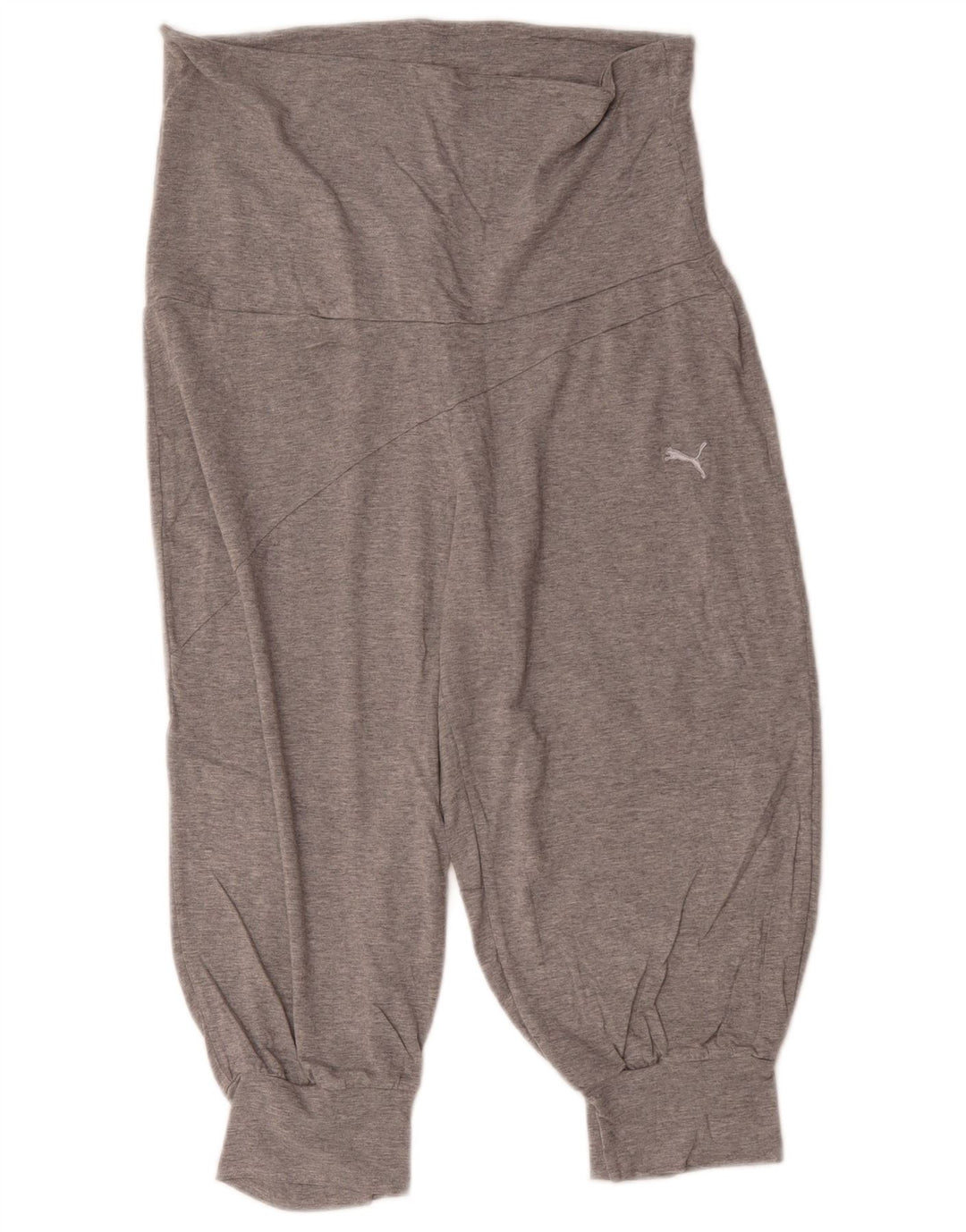 Puma Damen Capri-Trainingshose, Jogginghose, UK 12, mittelgraue Viskose