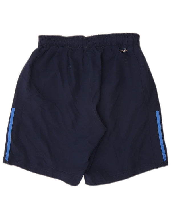 Adidas Herren Climalite Sport Shorts Small Marineblau Polyester