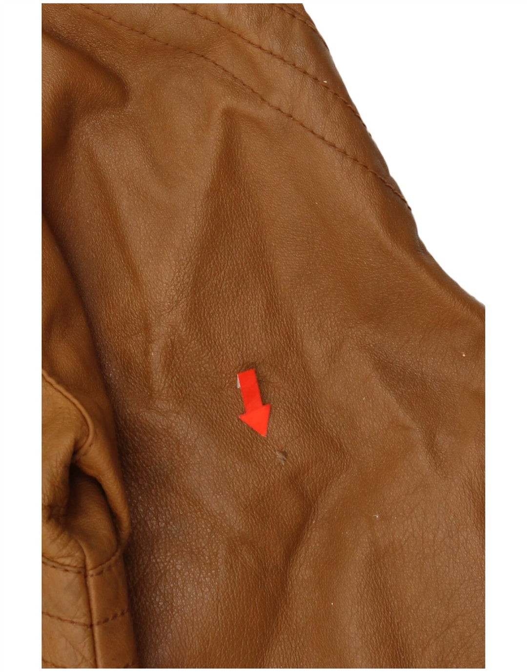 Vintage Damen Lederjacke IT 44 Mittelbraunes Leder