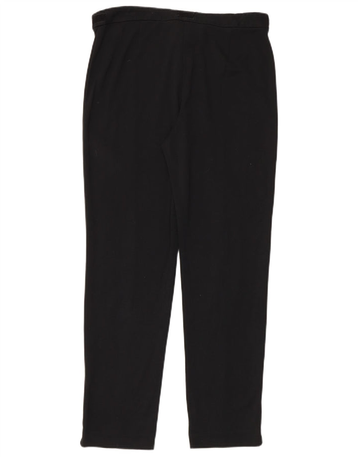 Marks & Spencer Damen Slim Casual Hose UK 12 Medium W32 L30 Schwarz