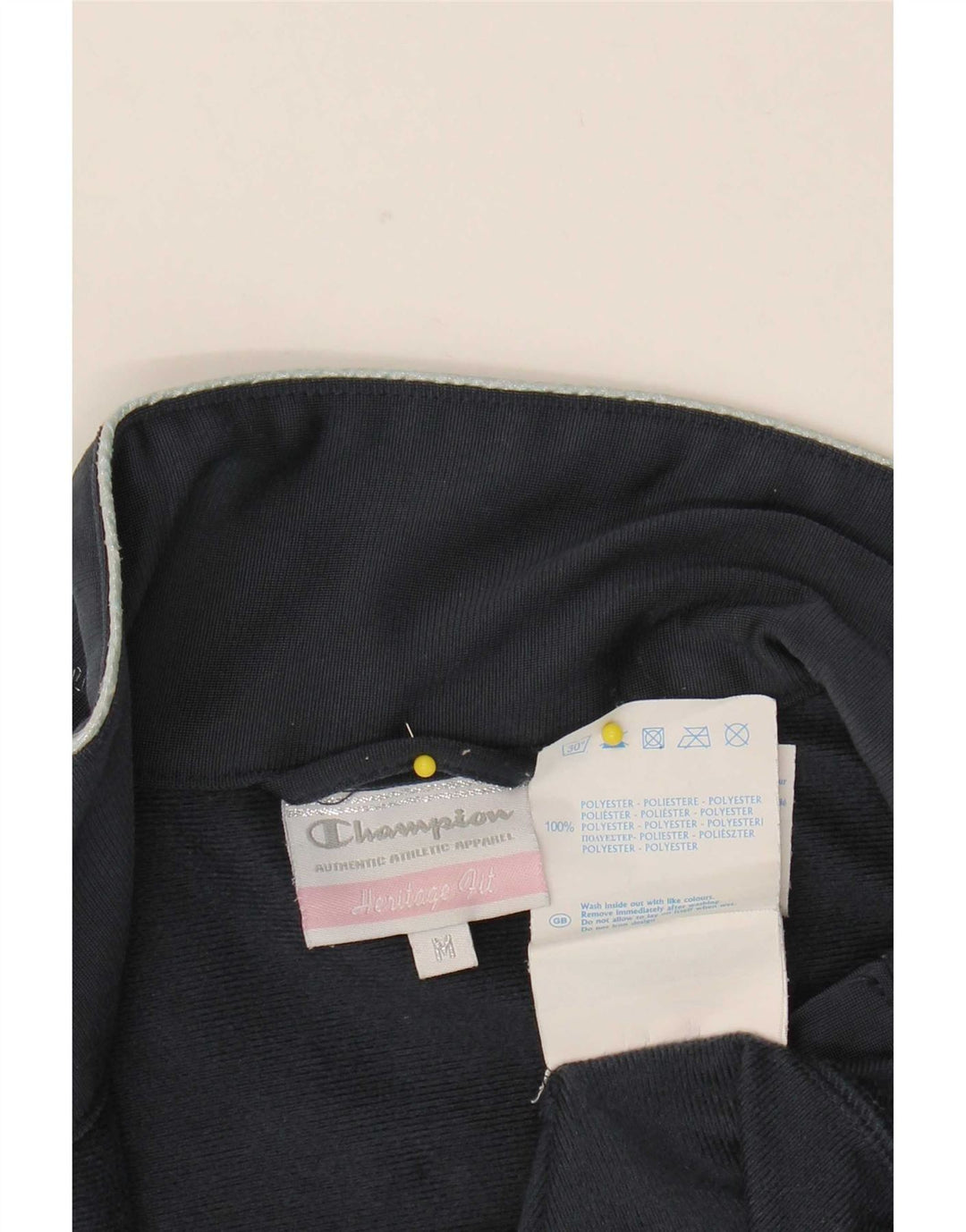 Champion Womens Heritage Fit Trainingsanzug-Oberjacke UK 14 Medium Navy Blue