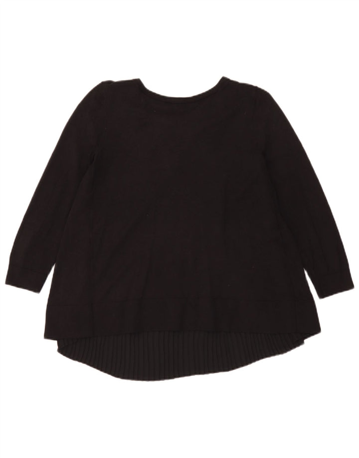 Hobbs Damen-Oberteil in Übergröße, 3/4-Ärmel, UK 6, XS, Schwarz, Modal
