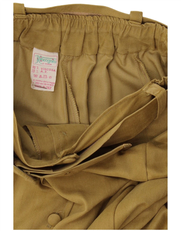 Incognito Damen ausgestellter Rock W28 Medium Khaki Viskose