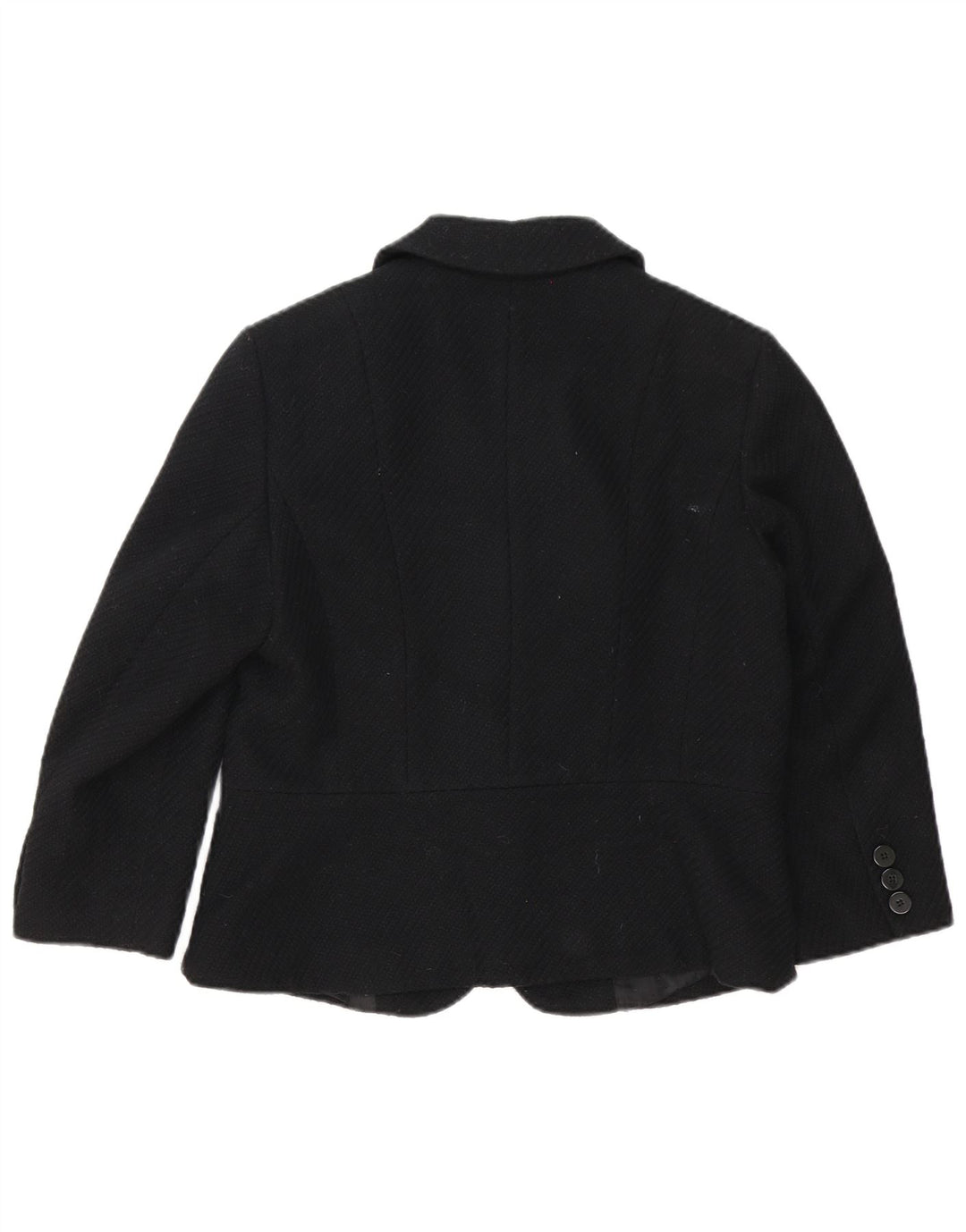 Marks & Spencer Damen-Blazerjacke mit 5 Knöpfen, UK 14, mittelschwarz, Polyester