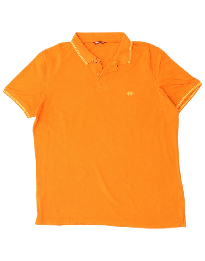 CARRERA Herren Poloshirt XL Orange Baumwolle