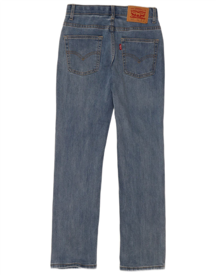 LEVI'S Jungen 511 Distressed Slim Jeans 11–12 Jahre W26 L27 Blaue Baumwolle