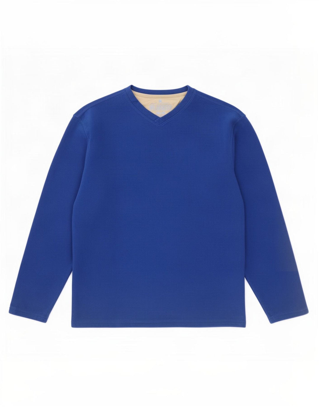 Marks & Spencer Herren Fleecepullover Mittelblaues Polyester