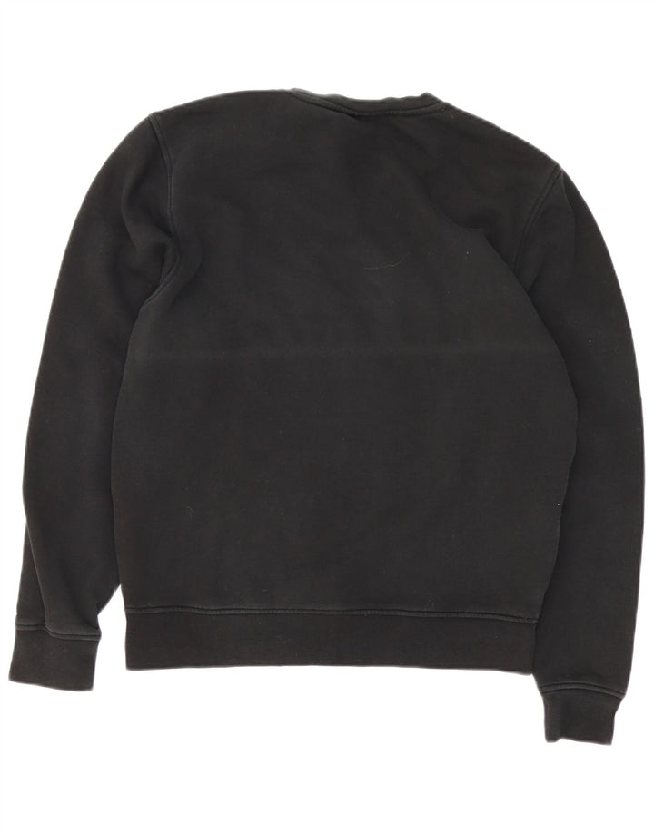Lacoste Herren-Sweatshirt-Pullover, Größe 3, klein, schwarze Baumwolle