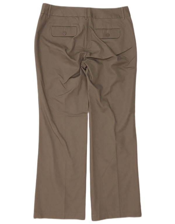 EDDIE BAUER Damen Blakely Fit Freizeithose US 12 Large W34 L34 Grau