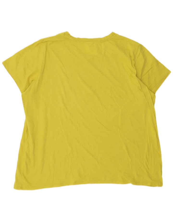 Levi's Herren T-Shirt Top 3XL Gelb Baumwolle