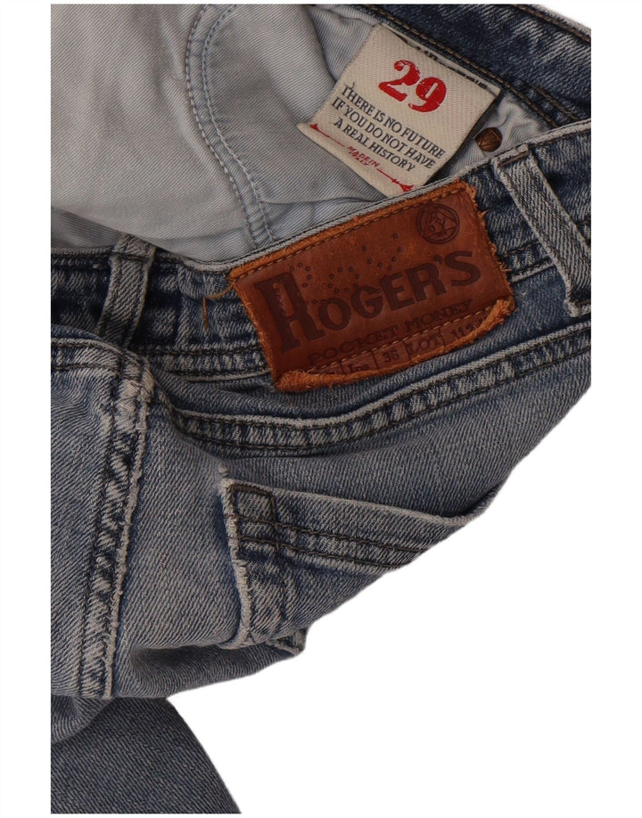 Roy Rogers Herren Slim Jeans W29 L32 Blaue Baumwolle