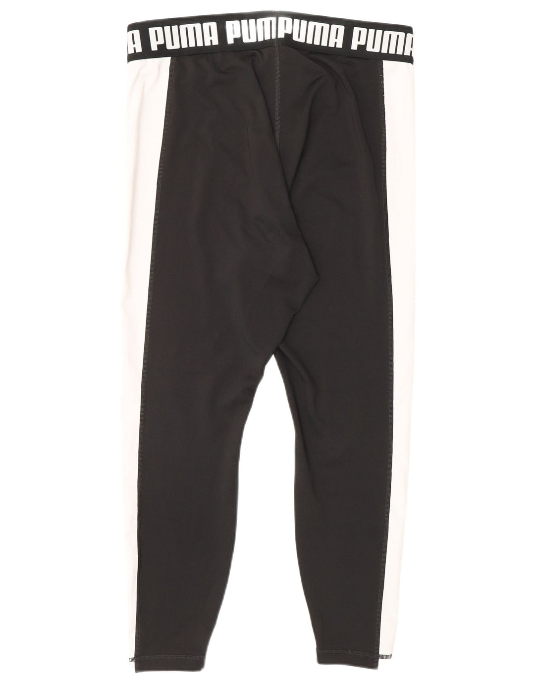 Puma Womens Graphic Leggings UK 16 Large Schwarz Polyester Sport