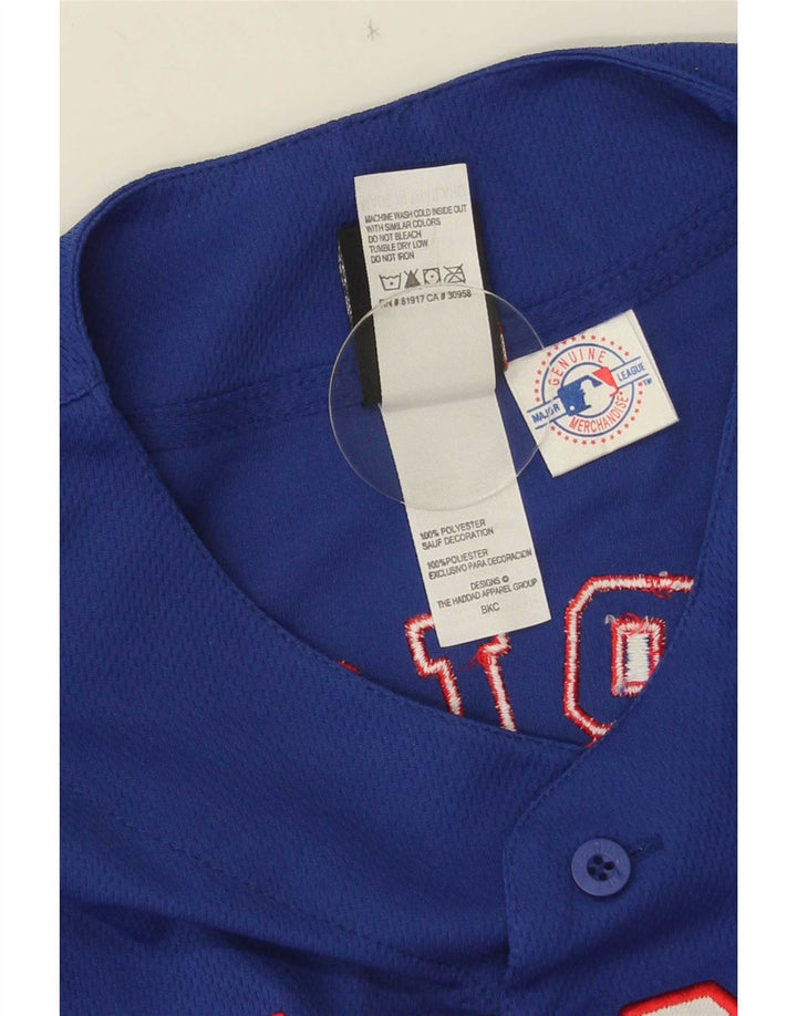 Nike Jungen Rangers Graphic Jersey Top 13–14 Jahre XL Blau Polyester