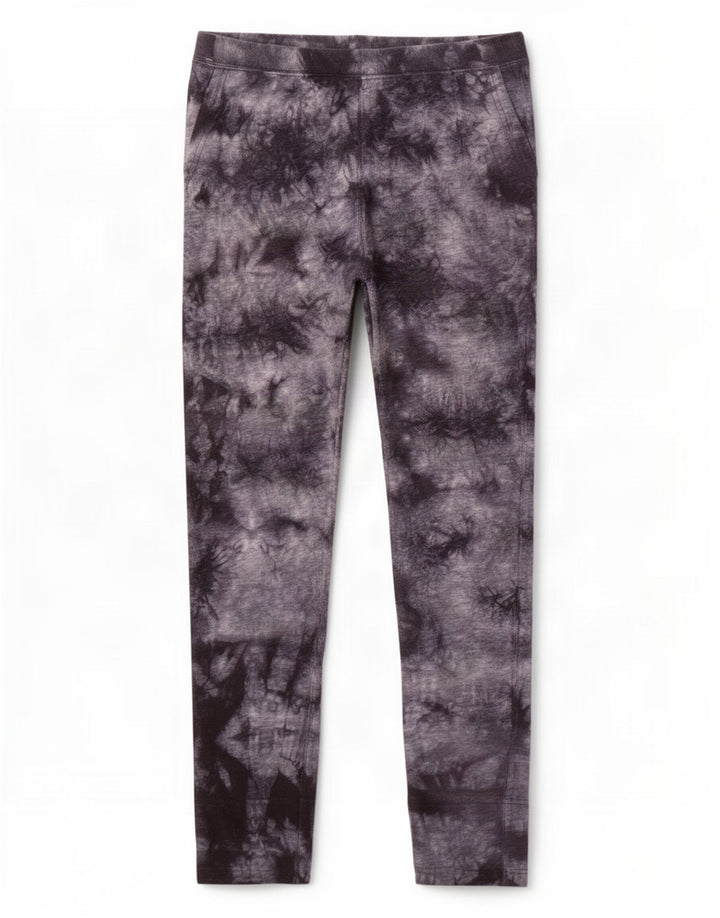 Converse Damen Leggings UK 14 Medium Black Tie Dye
