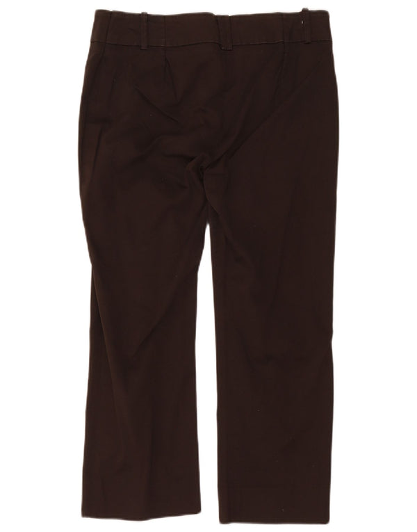 Gerade geschnittene Damenhose von Zara, EU 44, XL, W34, L23, Braun