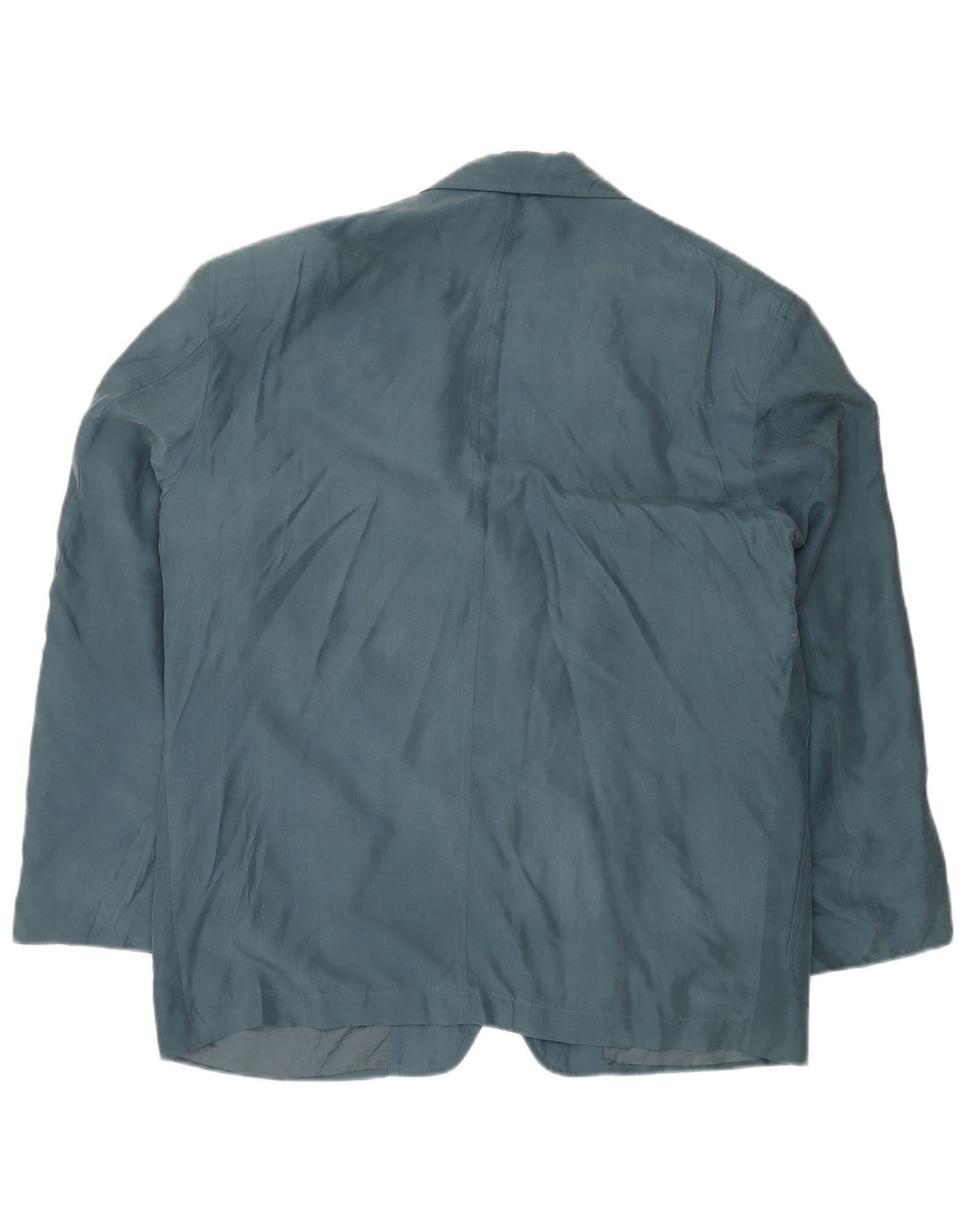 TRUSSARDI Herren-Blazer mit 2 Knöpfen, IT 54, 2XL, blaue Seide