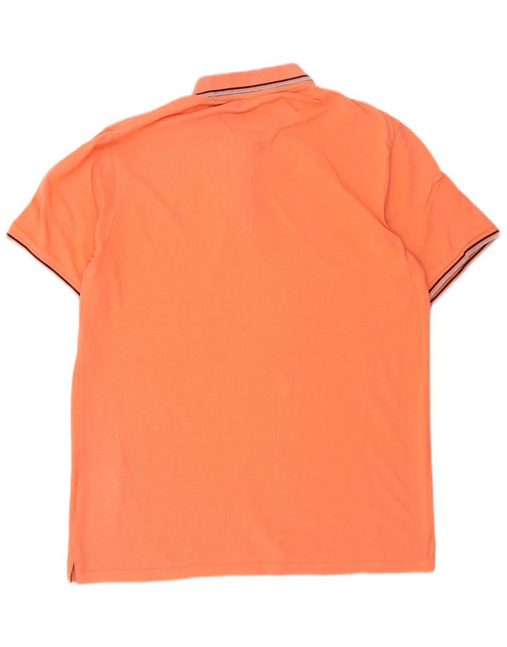 Champion Herren Poloshirt 2XL Orange Baumwolle