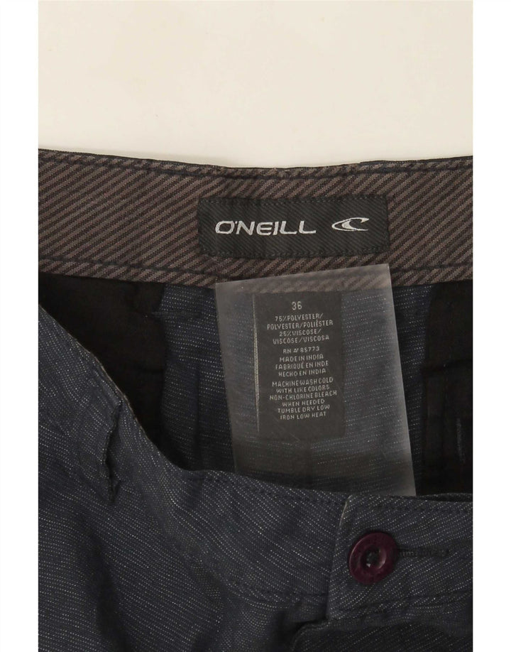 O'Neill Herren Chino-Shorts W36 Large Marineblaues Polyester