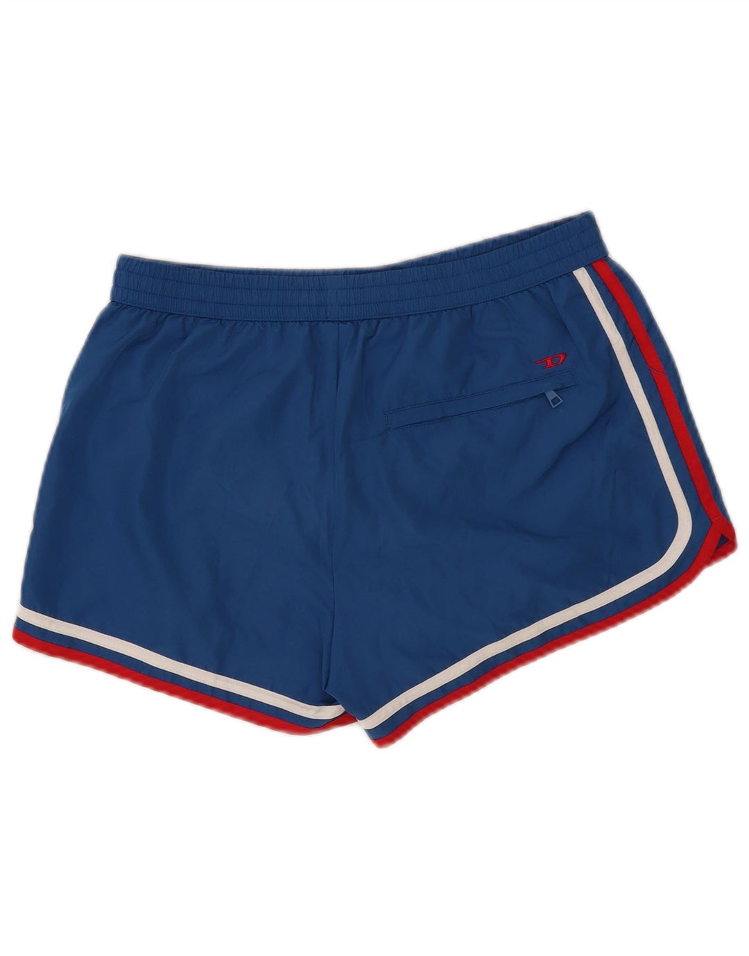Diesel Sportshorts für Jungen, 15–16 Jahre, blau gestreift, Polyester