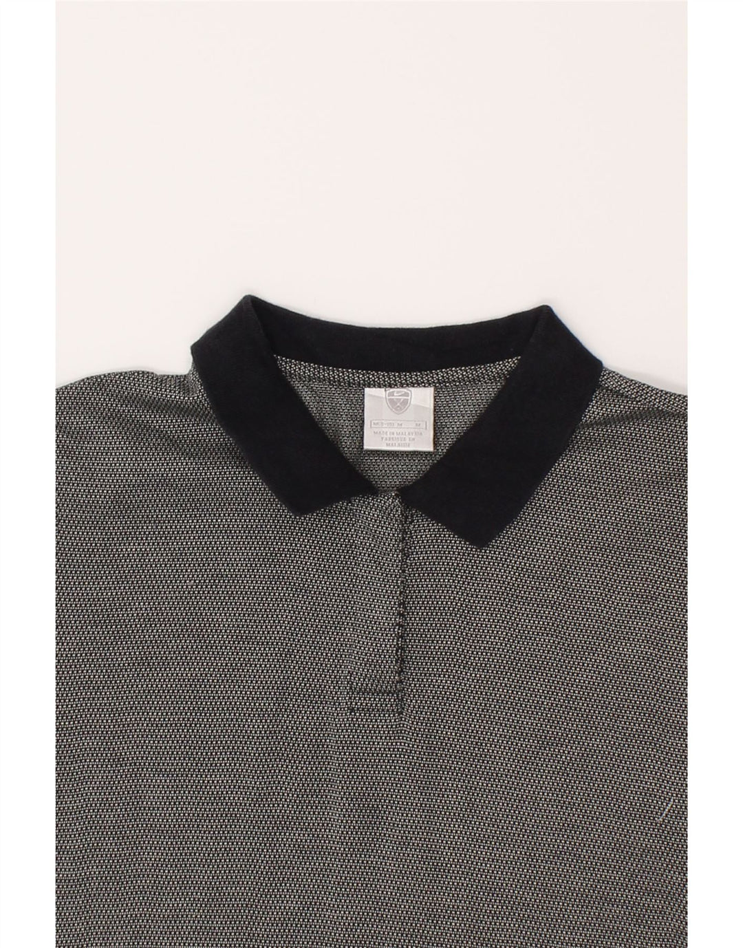 NIKE Womens Polo Shirt UK 8/10 Medium Grey Cotton Vintage Nike and Second-Hand Nike from Messina Hembry 