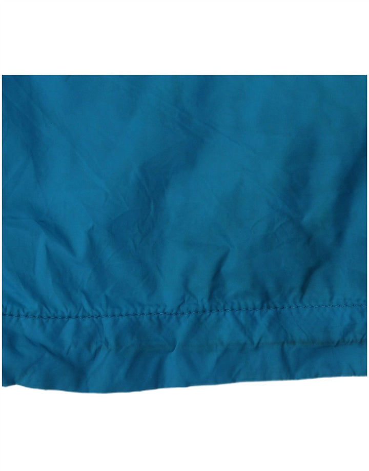 Jack & Jones Herren-Regenjacke mit Kapuze, UK 36, kleines blaues Nylon