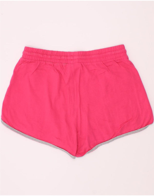 Benetton Mädchen-Sportshorts, 11–12 Jahre, 2XL, rosa Baumwolle