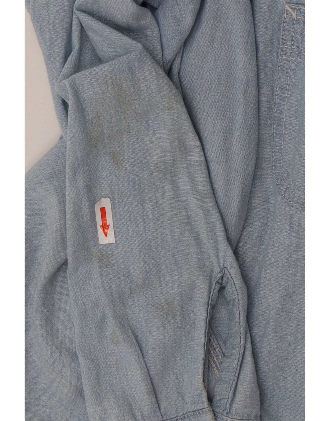 Carhartt Herren-Hemd mit normaler Passform, mittelblaue Baumwolle