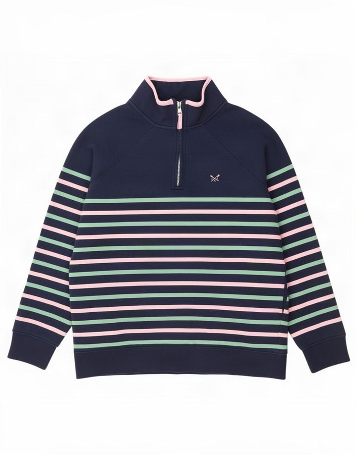 Crew Clothing Damen-Sweatshirt in Übergröße, Gr. 8, Marineblau