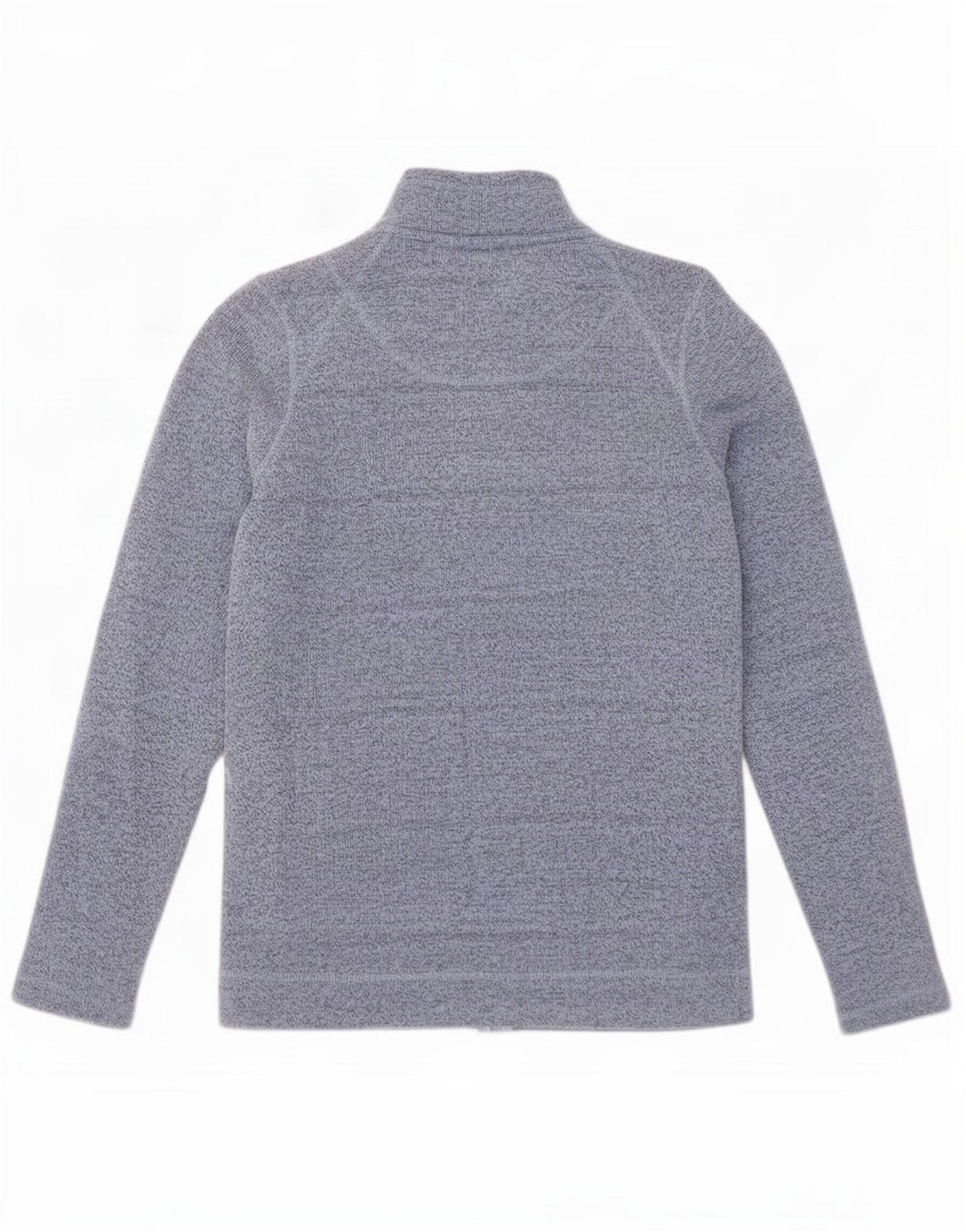 Weird Fish Damen-Trainingsanzug-Top-Jacke, UK 12, mittelblau geflecktes Polyester