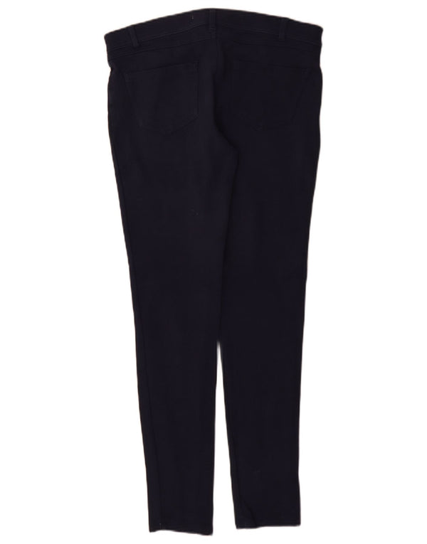 Zara Skinny-Freizeithose für Damen, Größe M, W30, L30, Marineblau, Baumwolle