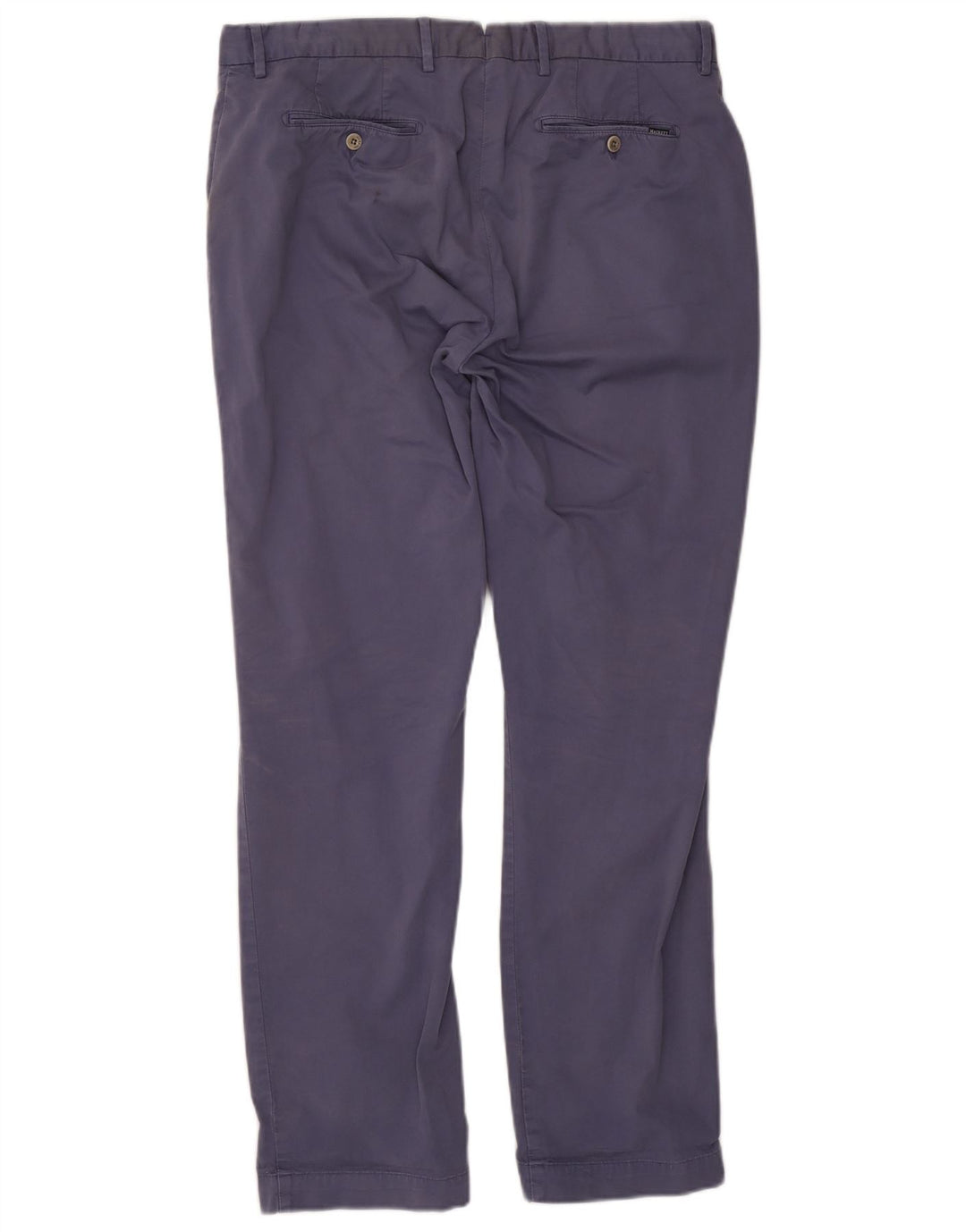 Hackett Herren-Anzughose, gerade, W36, L32, marineblau, Baumwolle
