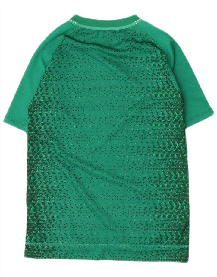 CANTERBURY Jungen IRFU Grafik T-Shirt Top 13-14 Jahre grün geometrisch