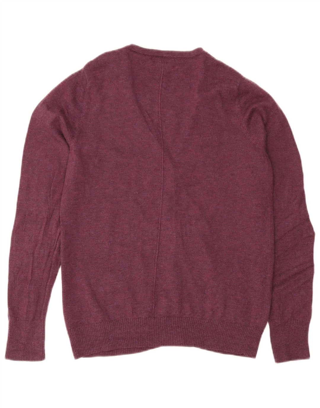 Fat Face Damen-Cardigan-Pullover UK 12 Medium Burgunderrote Wolle